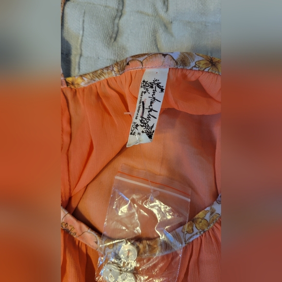 Free People Intimately Orange Sleeveless Top - Picture 5 of 7